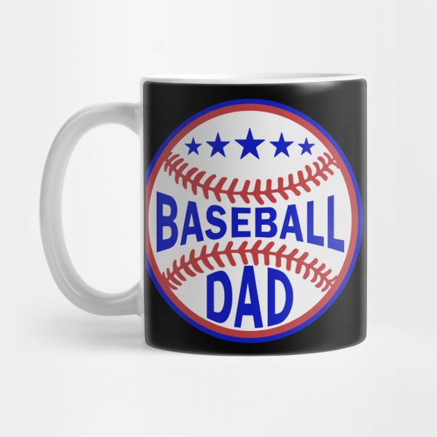 Baseball Dad Player Son Fathers Day Husband Daddy Grandpa by binnacleenta